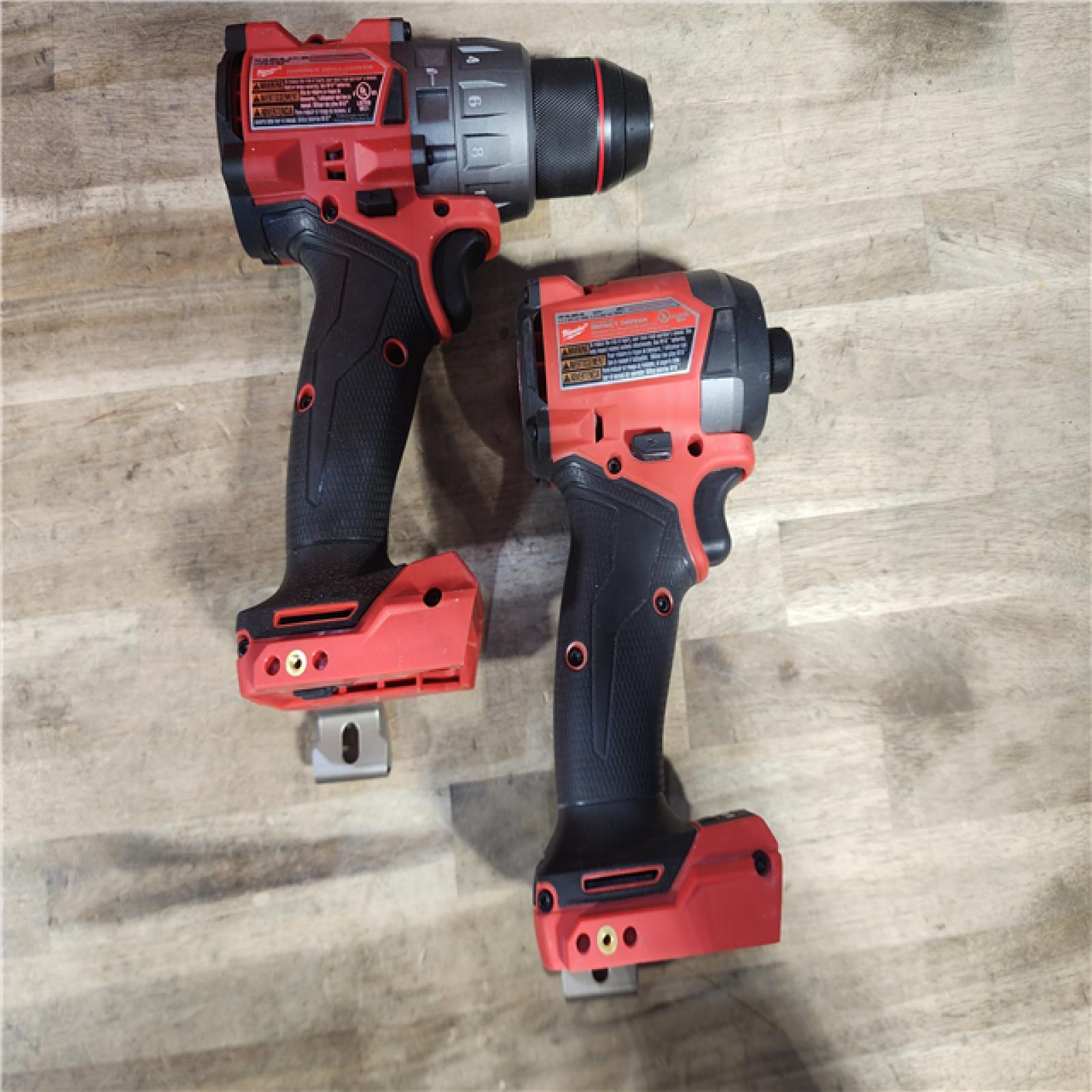 HOUSTON LOCATION - AS-IS M18 FUEL 18V Lithium-Ion Brushless Cordless Hammer Drill and Impact Driver Combo Kit (2-Tool) with 2 Batteries