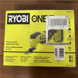 California NEW RYobi 18V Multi-Tool Kit, Includes (1) Battery & Charger