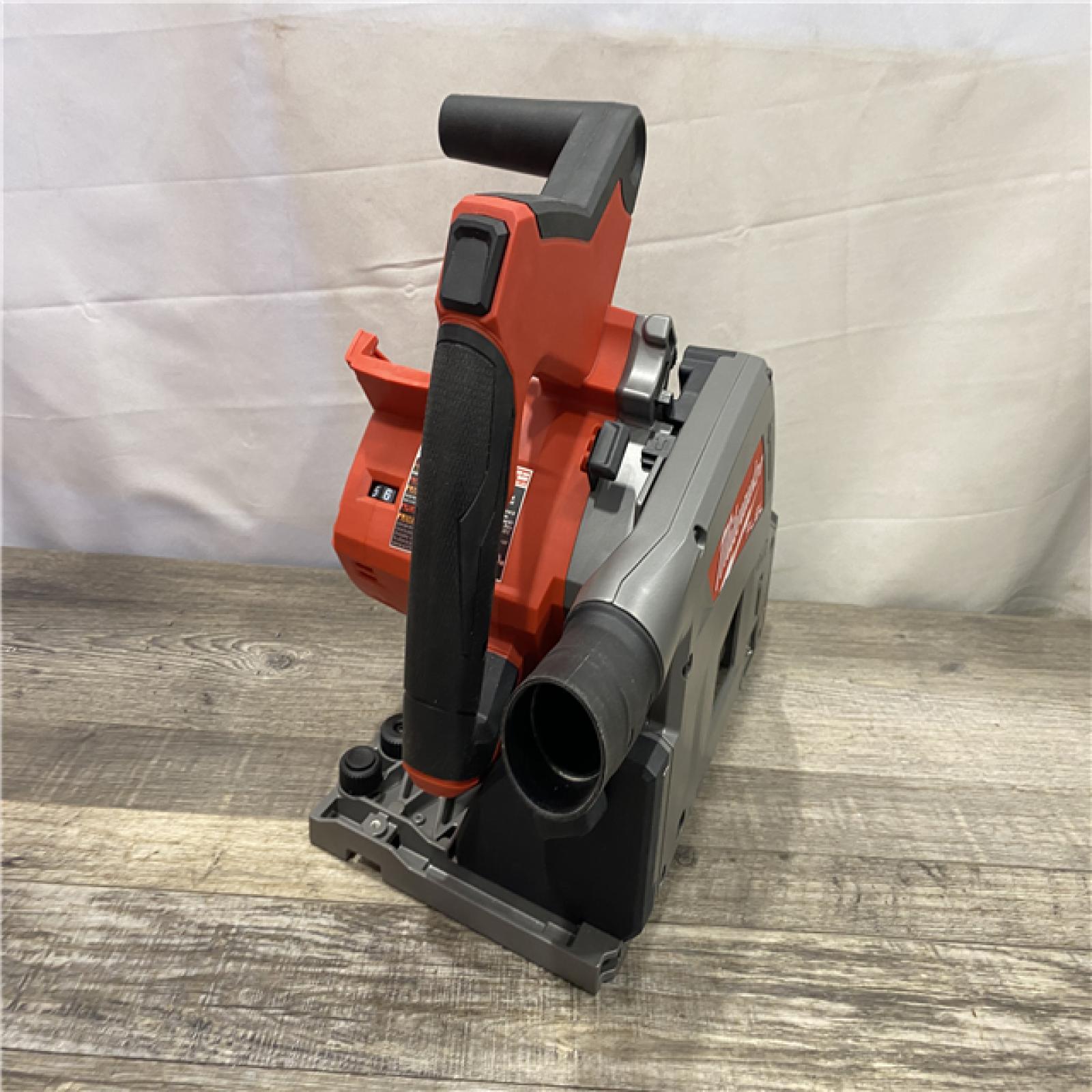 AS-IS Milwaukee  FUEL 18V Lithium-Ion Cordless Brushless 6-1/2 in. Plunge Cut Track Saw (Tool-Only)