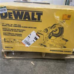 NEW- DeWalt 15 Amps 12 in. Corded Dual-Bevel Sliding Compound Miter Saw