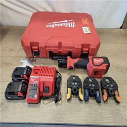 AS-IS Milwaukee M18 18V Cordless Short Throw PEX Press Tool Kit