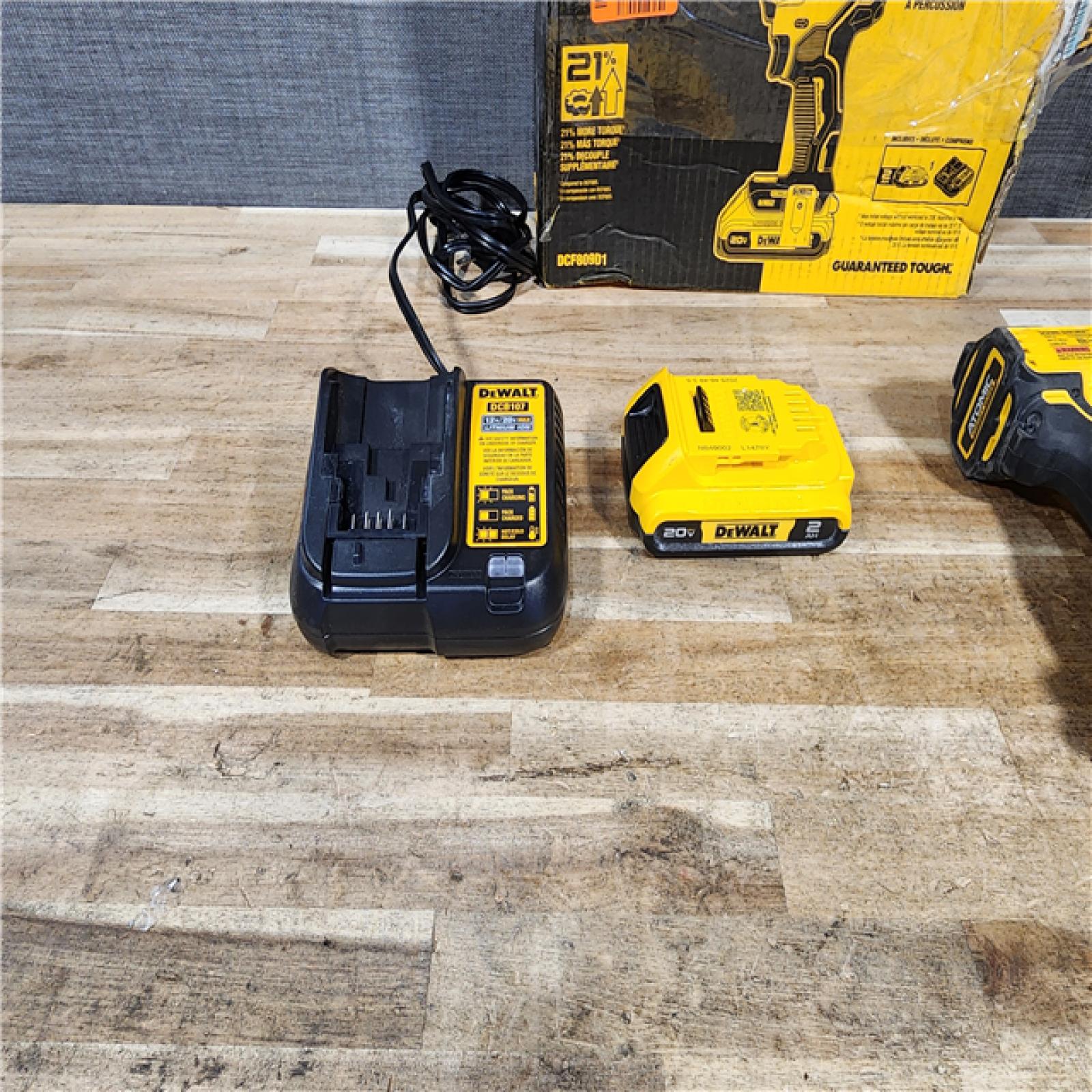 HOUSTON LOCATION - AS - IS DEWALT Atomic 20V Max Lithium-Ion Brushless Cordless Compact 1/4 in. Impact Driver Kit