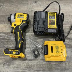 AS-IS DEWALT Atomic 20V Max Lithium-Ion Brushless Cordless Compact 1/4 in. Impact Driver Kit