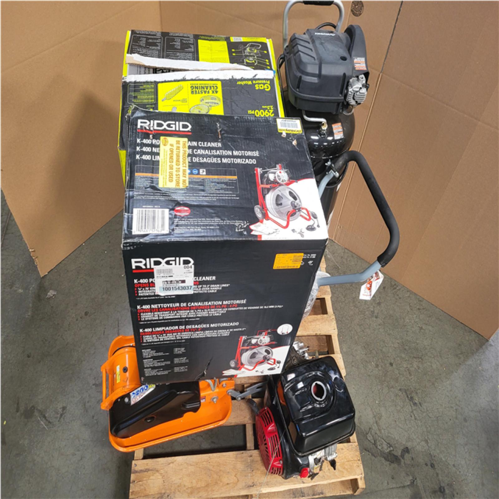 CALIFORNIA AS-IS OUTDOOR POWER EQUIPMENT