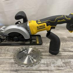 AS-IS DEWALT ATOMIC 20V MAX Cordless Brushless 4-1/2 in. Circular Saw (Tool Only)