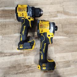 HOUSTON LOCATION - AS-IS DEWALT 2 TOOL COMBO KIT W/ (2) BATTERY & CHARGER