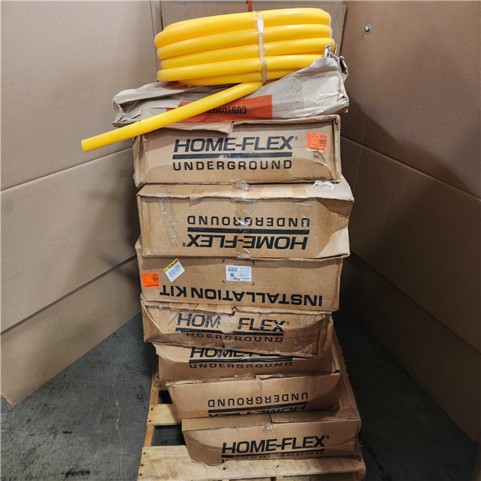 Phoenix AS-IS HOME-FLEX Underground 1in IPS New Install Kit Pallet (10-Boxes)