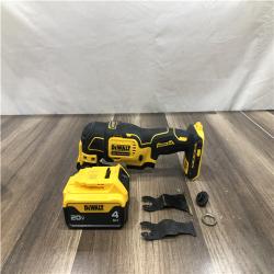 AS-IS DEWALT ATOMIC 20V MAX Lithium-Ion Cordless Brushless Oscillating Tool Kit
