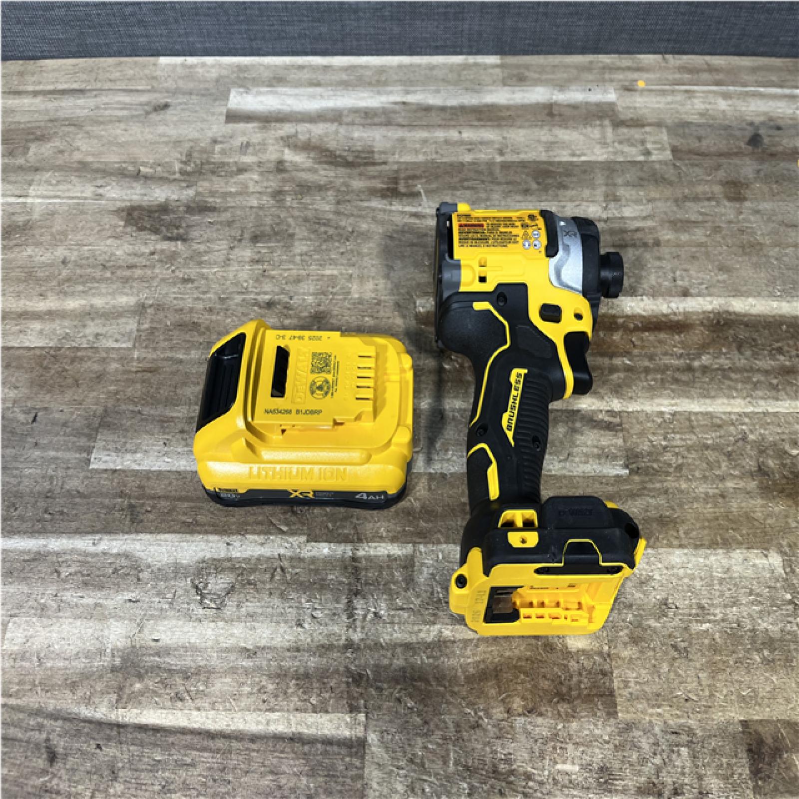 Houston Location AS-IS DeWalt XR Impact Driver and Battery