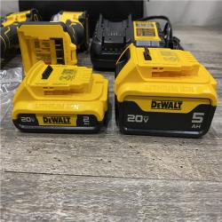 AS-IS DEWALT ATOMIC 20V MAX Lithium-Ion Cordless 2-Tool Combo Kit