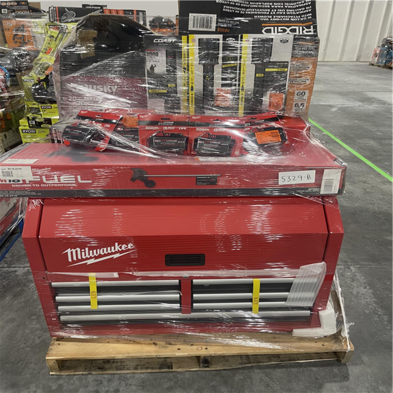 Atlanta Location As-Is Tools and More Partial Truckload (15 Pallets) 5329-B