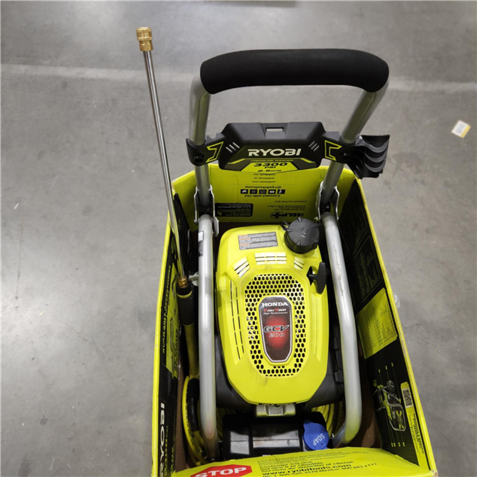 Dallas Location AsIs RYOBI 3300 PSI 2.5 GPM Gas Pressure Washer