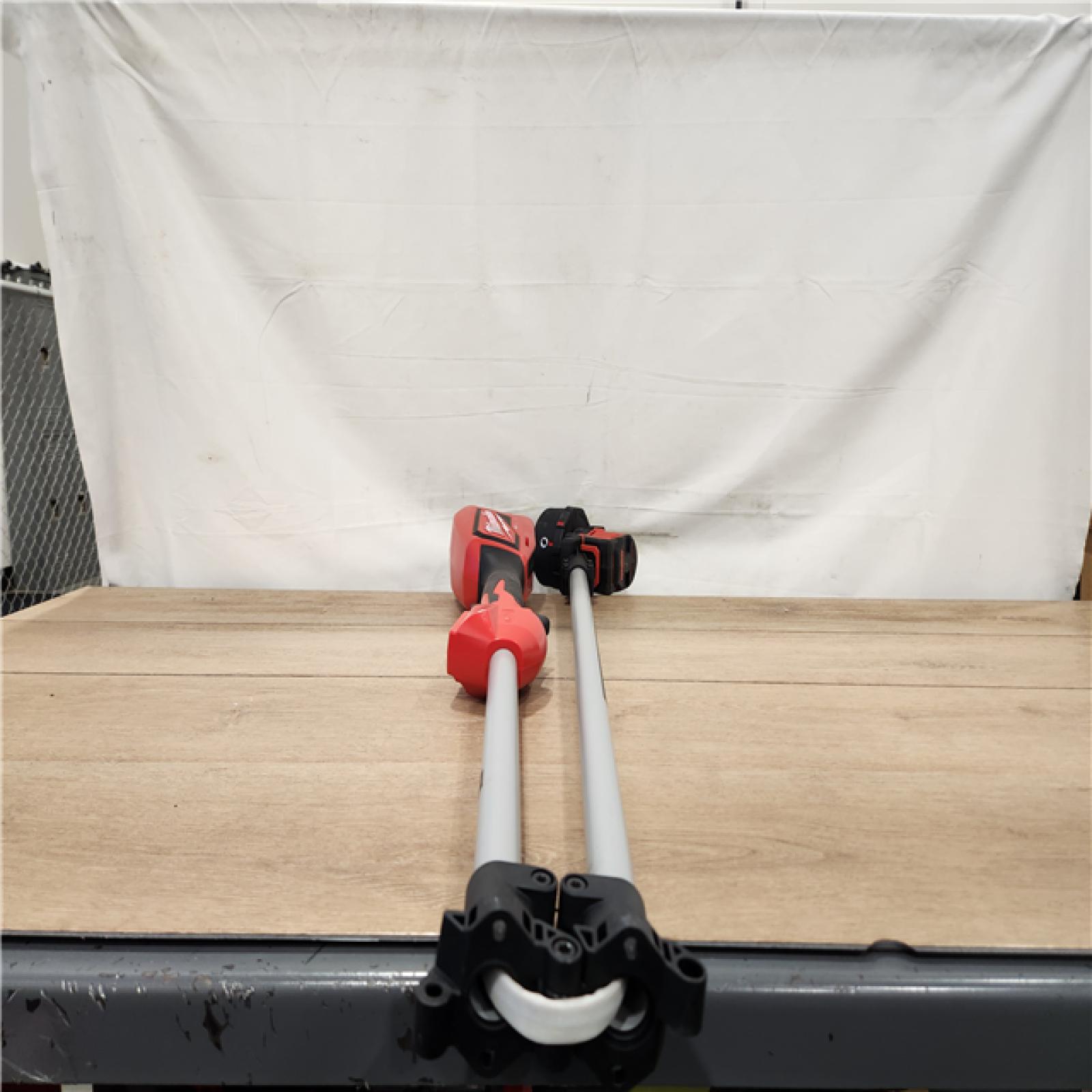 AS-IS- M18 18V Lithium-Ion Brushless Cordless String Trimmer Kit with 6.0 Ah Battery and Charger