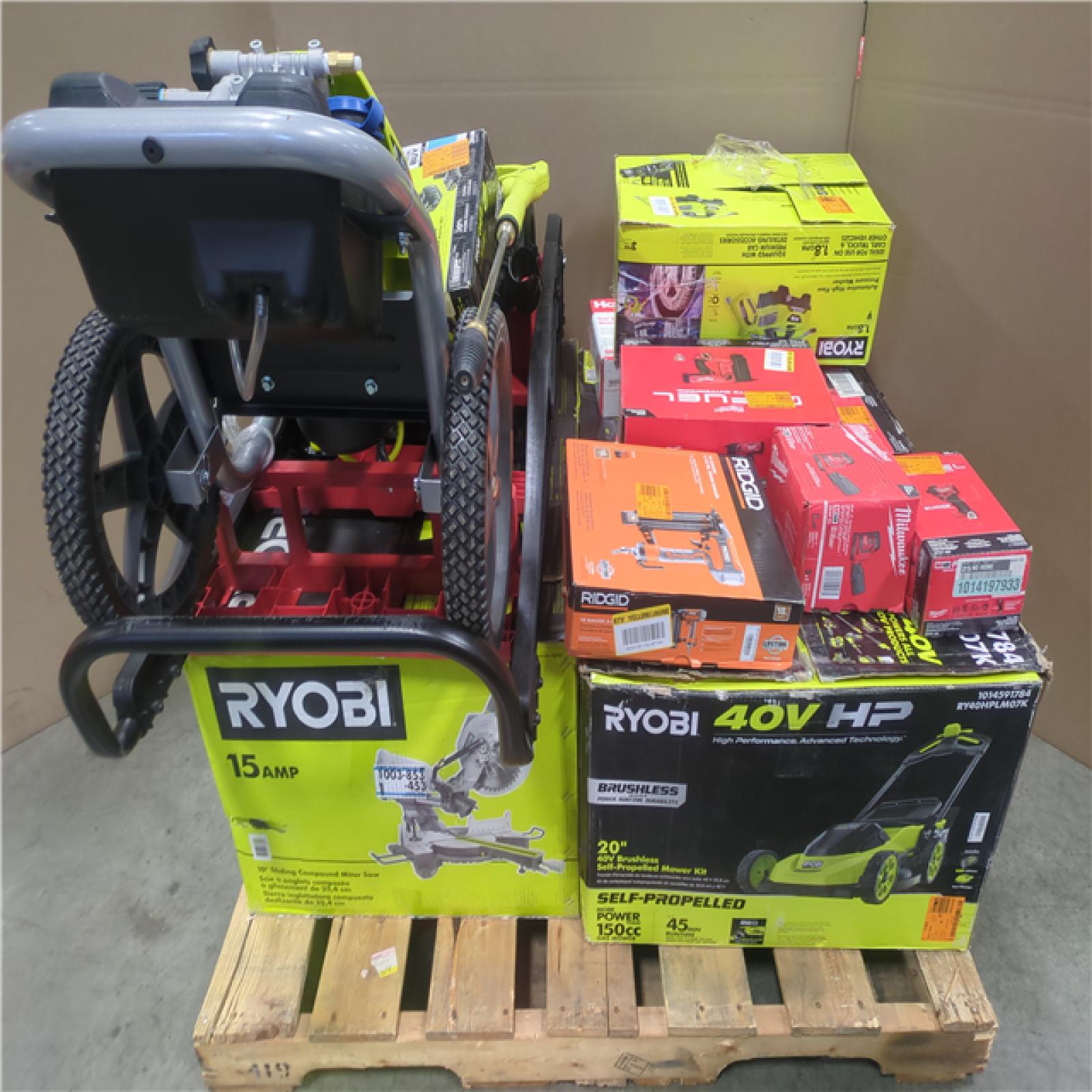CALIFORNIA AS-IS TOOL PALLET