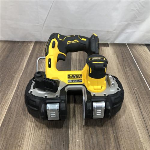 AS-IS DEWALT ATOMIC 20V MAX Cordless Brushless Compact 1-3/4 in. Bandsaw (Tool Only)
