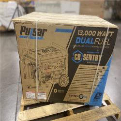 DALLAS LOCATION - Pulsar 13,000/10,000 -Watt Dual-Fuel Gasoline and Propane Generator
