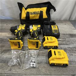AS-IS DEWALT ATOMIC 20-Volt MAX Lithium-Ion Cordless Combo Kit