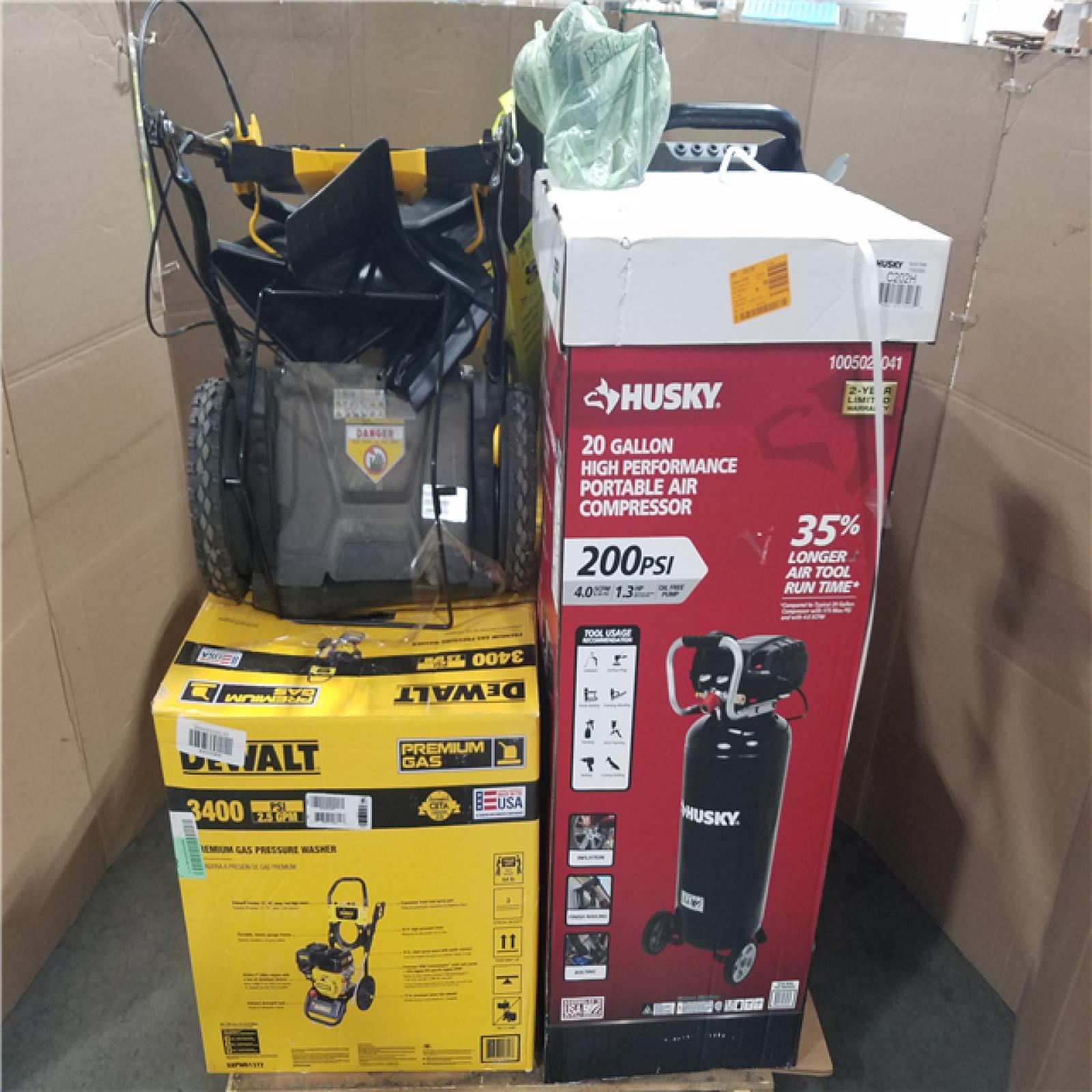 CALIFORNIA AS-IS OUTDOOR POWER EQUIPMENT