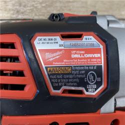 AS-IS Milwaukee 18V Lithium-Ion Cordless Drill Driver/Impact Driver Combo Kit