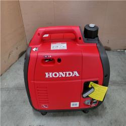 CALIFORNIA AS-IS HONDA 2 200/1 800-WATT RECOIL START GASOLINE POWERED INVERTER INDUSTRIAL GENERATOR WITH CO SHUTDOWN AND GFCI PROTECTION