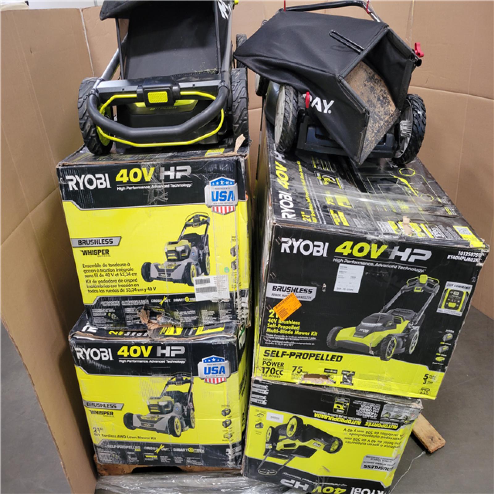 CALIFORNIA AS-IS OUTDOOR POWER EQUIPMENT