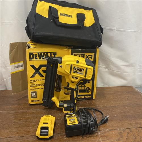 AS-IS DEWALT 20V MAX XR 18 Gauge Brad Nailer Kit