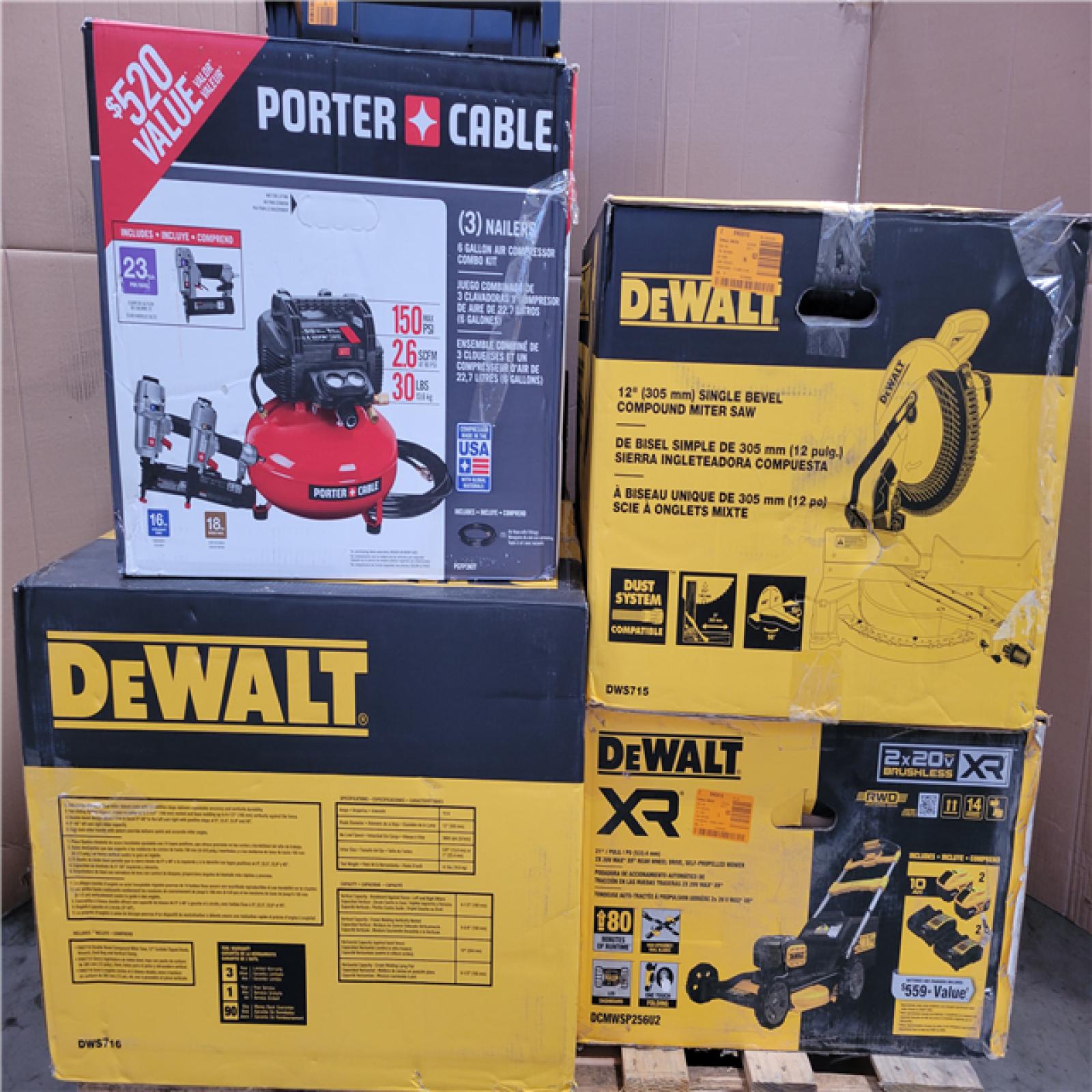 CALIFORNIA AS-IS TOOL PALLET