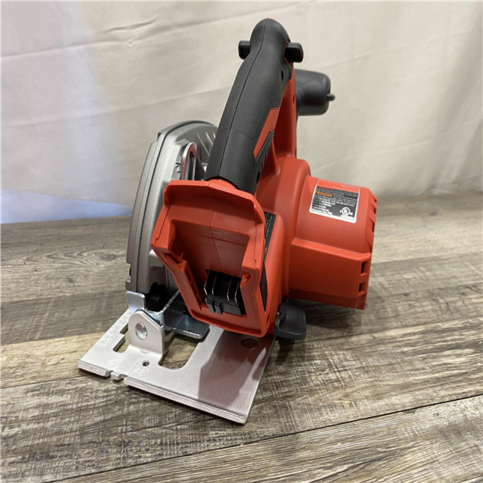 AS-IS Milwaukee 18V Lithium-Ion Cordless 6-1/2 in. Circular Saw (Tool-Only)