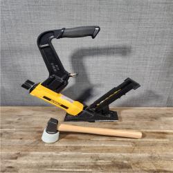 HOUSTON LOCATION - AS-IS DeWalt DWFP12569 15.5-Gauge and 16-Gauge 2-in-1 Pneumatic Flooring Tool