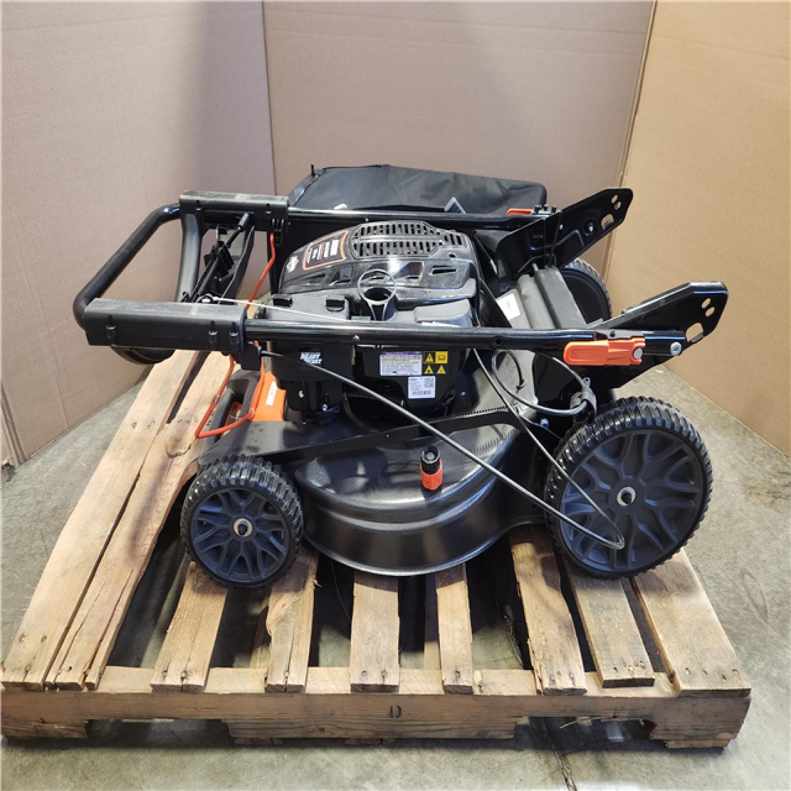 Phoenix ECHO 21 in. 190 cc Briggs and Stratton Gas 3-in-1 Dual Blade RWD Self-Propelled Lawn Mower with Single Lever Deck Adjustment (No Cap)