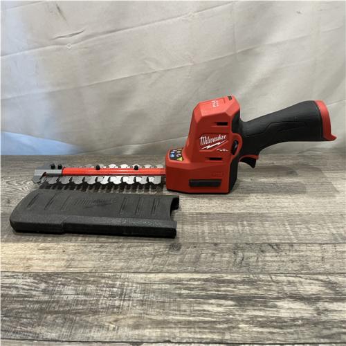 AS-IS Milwaukee FUEL 8 in. 12V Lithium-Ion Brushless Cordless Hedge Trimmer (Tool-Only)