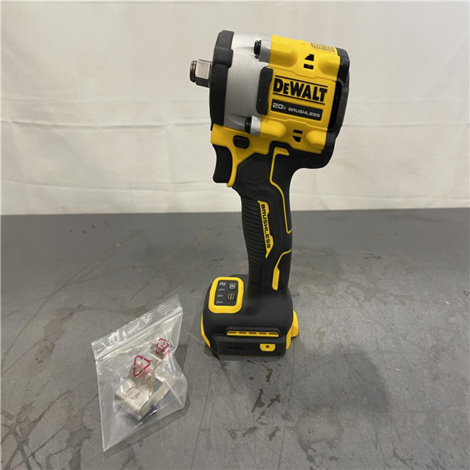 AS-IS - DEWALT ATOMIC 20V MAX Cordless Brushless 1/2 in. Variable Speed Impact Wrench