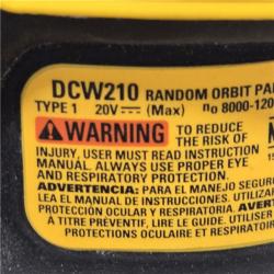 AS-IS DEWALT 20V MAX XR Cordless 5 in. Random Orbital Sander (Tool Only)