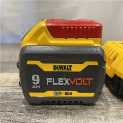 AS-IS DEWALT 20V/60V MAX FLEXVOLT Lithium-Ion 9.0Ah Battery and Charger Starter Kit