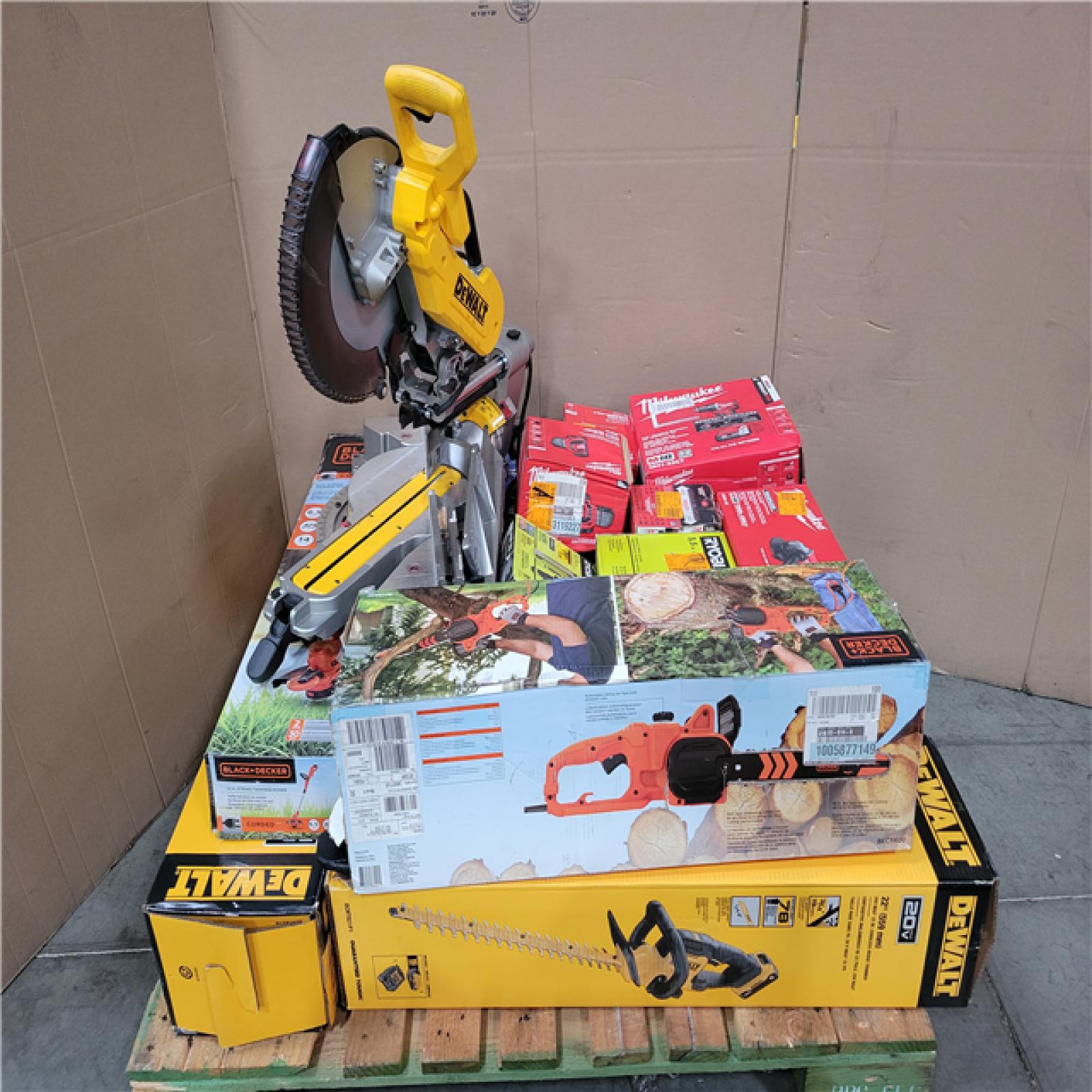 CALIFORNIA AS-IS TOOL PALLET