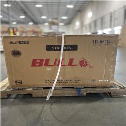DALLAS LOCATION- NEW! BULL Stallion 4-Burner Cart Propane Grill in Stainless Steel