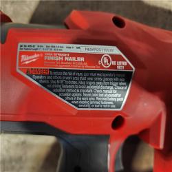 HOUSTON LOCATION - AS-IS Milwaukee FUEL 18-Volt Lithium-Ion Brushless Cordless Gen ll 16-Gauge Straight Finish Nailer (Tool Only)