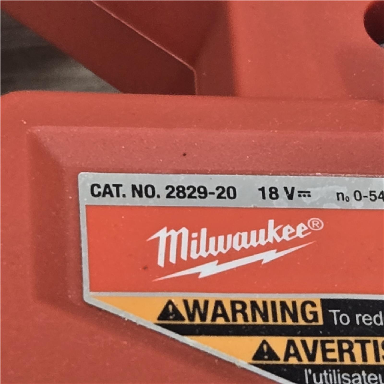AS-IS Milwaukee M18 Fuel 3-1/4  18V Compact Band Saw 2829-20 (Bare Tool)