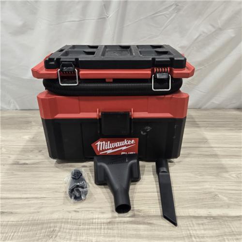 AS-IS MILWAUKEE M18 FUEL PACKOUT 18V Cordless 2.5 Gal. Wet/Dry Vacuum (Vacuum-Only)