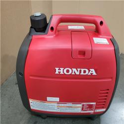 CALIFORNIA AS-IS Honda 2200-Watt Remote Stop/Recoil Start Bluetooth Super Quiet Gasoline Powered Inverter Generator with Advanced CO Shutdown