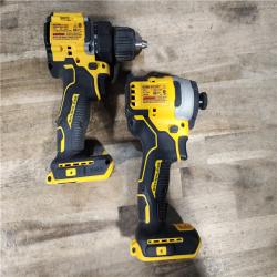 HOUSTON LOCATION - AS-IS DEWALT ATOMIC 20-Volt MAX Lithium-Ion Cordless Combo Kit