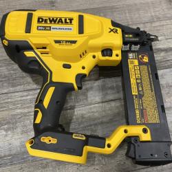AS-IS DEWALT 20V MAX XR Lithium-Ion Electric Cordless 18-Gauge Brad Nailer (Tool Only)