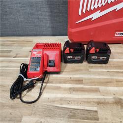 HOUSTON LOCATION - AS-IS Milwaukee  FUEL 18V Lithium-Ion Brushless Cordless Hammer Drill and Impact Driver Combo Kit