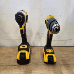 AS-IS- DeWalt 2-Tool Combo Kit W/ (2) BATTERY & CHARGER