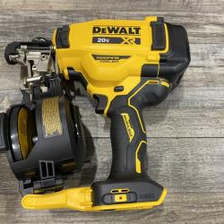 AS-IS DEWALT 20V MAX Lithium-Ion 15-Degree Electric Cordless Roofing Nailer Kit