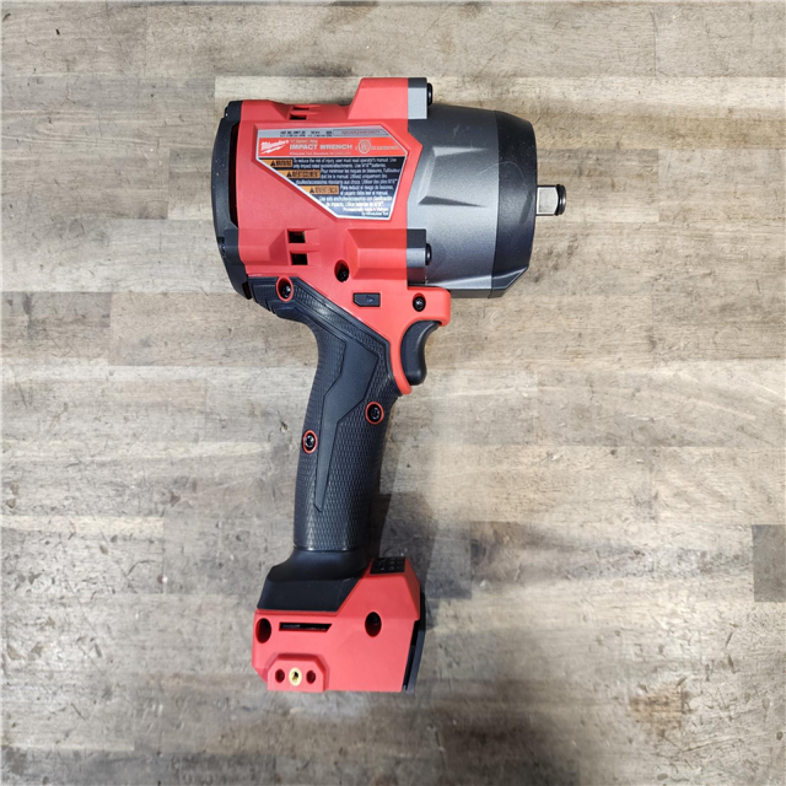 HOUSTON LOCATION - AS-IS (APPEARS LIKE NEW) Milwaukee M18 FUEL 18V Lithium-Ion Brushless Cordless 1/2 in. Impact Wrench with Friction Ring (Tool-Only)