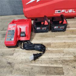 HOUSTON LOCATION - AS-IS (APPEARS LIKE NEW) Milwaukee FUEL 18V Lithium-Ion Brushless Cordless Hammer Drill and Impact Driver Combo Kit