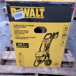 California AS-IS DEWALT 13 AMP ELECTRIC COLD WATER PRESSURE WASHER