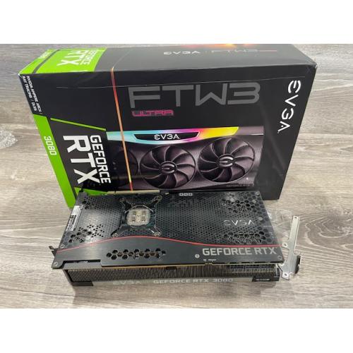 AS-IS EVGA GeForce RTX 3080 FTW3 ULTRA 10GB GDDR6X Graphics Card