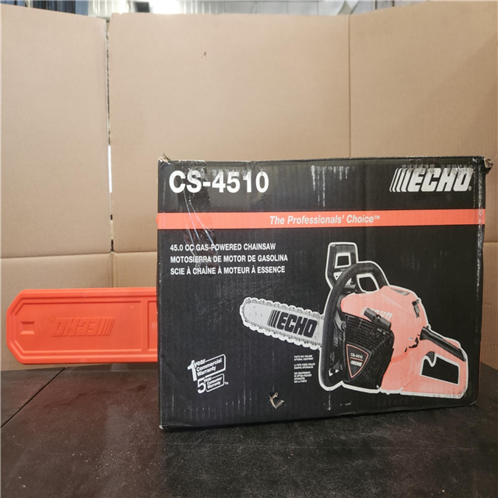 Phoenix NEW ECHO 18 in. 45.0 cc Gas 2-Stroke Rear Handle Chainsaw